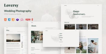 Loversy - Wedding Photography HTML Template