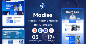 Madies - Health & Medical HTML Template