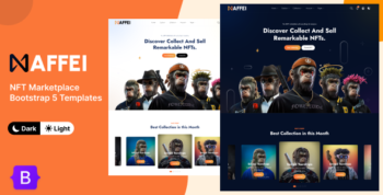 Maffei - NFT Marketplace Bootstrap 5 Templates
