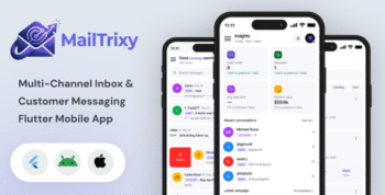 MailTrixy | Multi-channel Inbox and Customer Messaging Flutter Mobile App