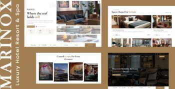 Marinox - Luxury Hotel, Restaurant, Resort & Spa HTML Template