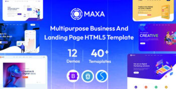 Maxa - Creative Multipurpose HTML Template