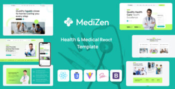 MediZen - Health & Medical React Template