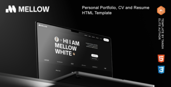 Mellow - Personal Portfolio HTML Template