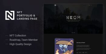 Neoh - NFT Portfolio and Landing Page React Nextjs Template