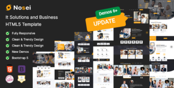 Nosei - IT Services & Technology Business HTML Template