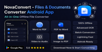 NovaConvert - Files & Documents Converter Android App
