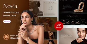 Novia - Jewelry Store Shopify 2.0 Theme