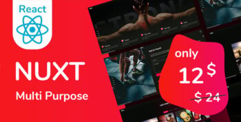 Nuxt | React Multi-Purpose Template