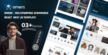 Omers – Multipurpose eCommerce React Next JS Template