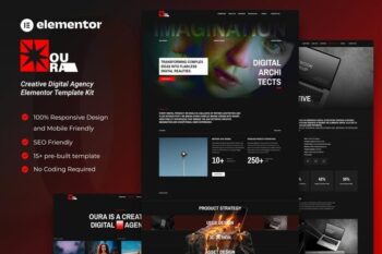 Oura - Creative Digital Agency Elementor Template Kit
