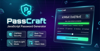 PassCraft | JavaScript Password Generator