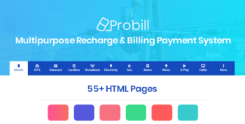Probill - Multipurpose Recharge & Billing Payment System