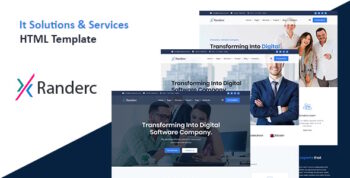 Randerc - It solutions and services company HTML template