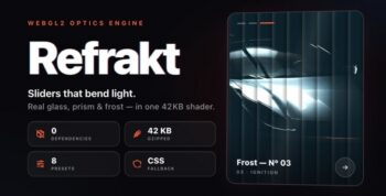 Refrakt | Glass and Prism Optics HTML Slider
