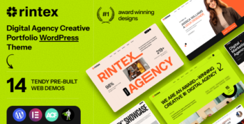 Rintex - Digital Agency & Creative Portfolio WordPress Theme