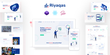 Riyaqas – Saas & Software React JS Template