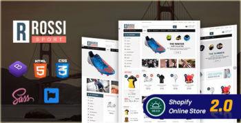 Rossi - Sportswear & Shoe Store Shopify Theme