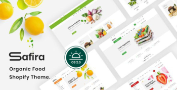 Safira – Clean Organic Food Store Shopify Theme
