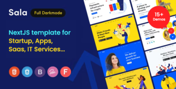 Sala - Startup & SaaS IT Services NextJS Template