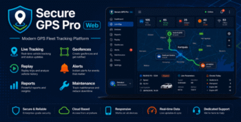 Secure GPS Traccar Web - React HTML Template