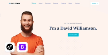 Selfown - Symfony Personal Portfolio Template