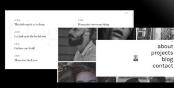Shein - Minimal Portfolio HTML Template