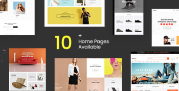 Shopify - Manor Clean, Minimal , Drag & Drop