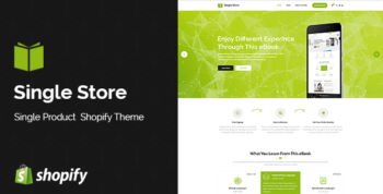 Single Store | A modular layout for perfect one-page stores
