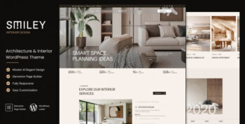 Smiley - Architecture & Interior WordPress Theme