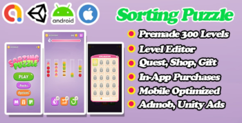 Sorting Puzzle - Unity Game Template
