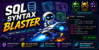 SQL Syntax Blaster | Html5 Coding Game