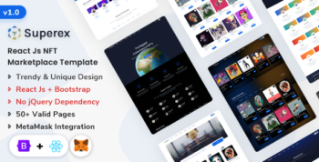 Superex - React NFT Marketplace