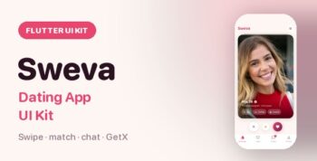 Sweva | Flutter Dating App UI Kit