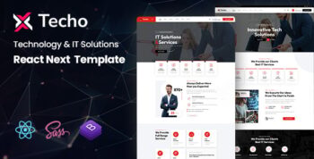 Techo - Technology & IT Solutions React NextJs Template