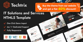 Techtrix - IT Solutions & Services HTML Templates