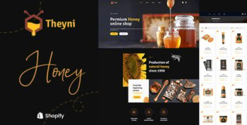 Theyni - Organic Honey Shopify Store
