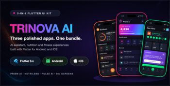 TriNova AI | Flutter UI Kit