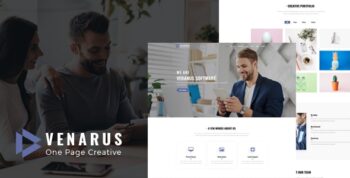 Veranus - One Page HTML Template