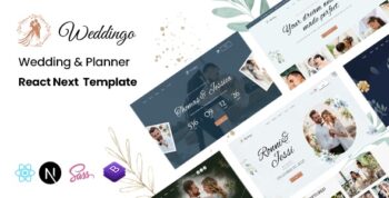 Weddingo - Wedding & Planner React Next Template