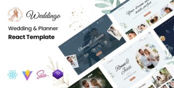 Weddingo - Wedding & Planner React Template