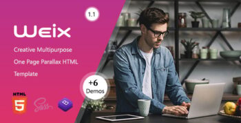 Weix - One Page Parallax