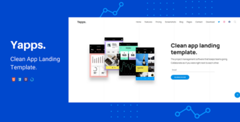 Yapps — App Landing Template