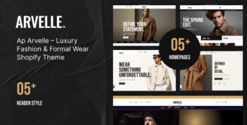 Ap Arvelle – Luxury Fashion & Formal Wear Shopify Theme