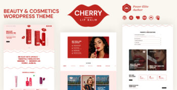 Cherry - Beauty & Cosmetics WordPress Theme