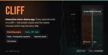 CLIFF - Interactive Micro-Drama Flutter App