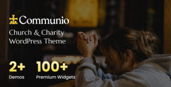 Communio – Church & Charity WordPress Theme