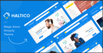 Electronic Stores Shopify Theme - Haltico