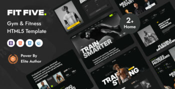 FitFive - Gym & Fitness HTML Template