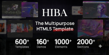 Hiba Multipurpose HTML5 Template